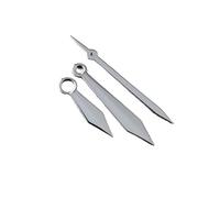 YELEMEABHB Manecillas NH35 sin Puntero Luminoso en Forma de Espada, Color Plata, Oro Rosa, Accesorio for Reloj, Compatible for los Movimientos NH35, NH36, 4R y 7S. Mano(A)