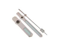 YELEMEABHB Manecillas NH35 y NH36 for Reloj de Buceo, Puntero C3, manecillas Luminosas Verdes, Accesorio Compatible for el Movimiento NH35 y NH36. Mano(D)