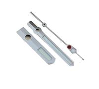 YELEMEABHB Manecillas NH35 y NH36, Puntero Luminoso Verde, Pines Plateados, Accesorios for Relojes compatibles for el Movimiento NH35 y NH36. Mano(A)