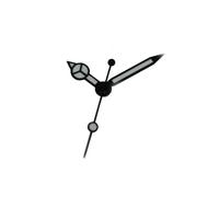 YELEMEABHB Movimiento clásico Luminoso Azul NH34 35 36 38 70 for manecillas SKX007 Mano(Matte Black)