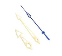 YELEMEABHB Puntas de Flecha SKX007 compatibles for manecillas de Reloj for Movimiento automático NH34, 35, 36, 38 y 70 Mano(Gold Dark Blue)