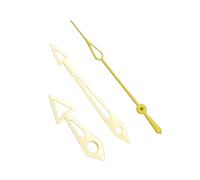 YELEMEABHB Puntas de Flecha SKX007 compatibles for manecillas de Reloj for Movimiento automático NH34, 35, 36, 38 y 70 Mano(Gold Yellow)