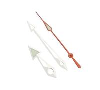 YELEMEABHB Puntas de Flecha SKX007 compatibles for manecillas de Reloj for Movimiento automático NH34, 35, 36, 38 y 70 Mano(Silver Orange)