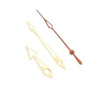 YELEMEABHB Puntas de Flecha SKX007 compatibles for manecillas de Reloj for Movimiento automático NH34, 35, 36, 38 y 70 Mano(Gold Orange)