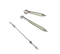 YELEMEABHB Puntero de Aguja for Reloj Silver Compatible for NH35, NH36, 7s36, 7s35, 6r15, 4r35 y 4r36 Mano(For nh35)
