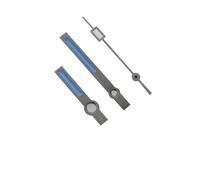 YELEMEABHB Reloj Cepillado C3 Verde Luminoso, Ajuste NH34 35 36 38 70, Movimiento SKX007, manecillas del Reloj Mano(Gun Blue Gun)