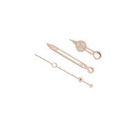 YELEMEABHB SKX007 Ajuste clásico NH34 35 36 38 70 Movimiento automático Manecillas Verdes Mano(Shiny Rose)