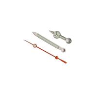 YELEMEABHB SKX007 Ajuste clásico NH34 35 36 38 70 Movimiento automático Manecillas Verdes Mano(Silver Orange)