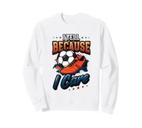 Yell Because I Care Soccer Mom Sudadera