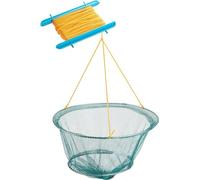 Yello Yello-Bgg1601 Línea, Red para Cangrejo y Pesca pequeña, Color Verde, 31 cm (BGG1601)