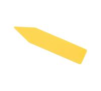 (Yellow) 100 Pcs Succulent Plastic Insert Ground Sign Gardening Sign Flower Plant Seed Name Stake Tag Label Marker (blue)