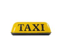 (Yellow) 12V Taxi Roof Top LED Sign, Illuminated Taxi Roof Light, Taxi Top Indicator Light 12V Car Domes Light