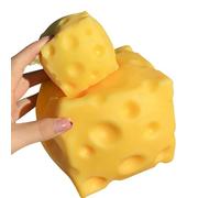 Yellow Big Cheese Squishies 4,33 in Rebounding Cute Butter Squeeze Toy Lightweight Suitable for Adult