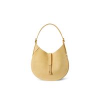 Yellow Bolso de hombro Polo ID pequeño de ante TALLA ÚNICA