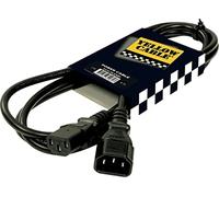 YELLOW CABLE PCEMF GROUNDED EXTENSION POWER CORD