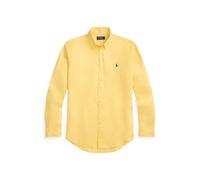Yellow Camisa de lino Custom Fit L