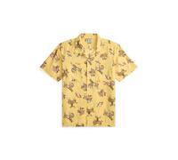 Yellow Camisa de manga corta con estampado XXL