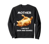 Yellow Cat | Mother I Am But Skin and Bones Sudadera