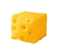 Yellow Cheese Squeeze, Cheese Shape Slow Rising Stress Balls, Pocket Toy Set Soft PU Material, Desk Accessory with Squishy Texture, Stress Relief Toy with Cute Design, Fidget for Home Office Classroom