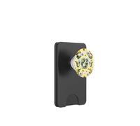 Yellow Dandelion Flower Accessories With Cute Summer Gnome PopSockets PopWallet para MagSafe