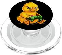 Yellow Duck Videojuegos Gamer Gaming Animal Niños Niñas Niños PopSockets PopGrip para MagSafe