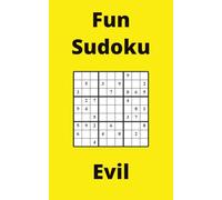 Yellow Fun Sudoku Book, 9x9 Puzzles, 100 Pages, 5x8, Hard
