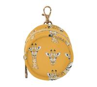 Yellow Giraffe Pure Animals - Estuche de almacenamiento portátil para chupete de bebé, caja de almacenamiento para artículos de bebé