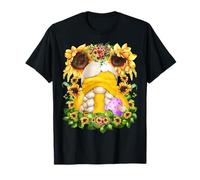 Yellow GNOME In Easter Chick Costume For Sunflower Lovers Camiseta