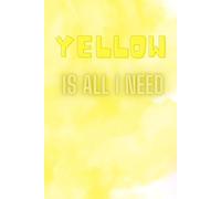 Yellow Is All You Need: Grid paper notebook for school, for office, for home.