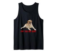 Yellow Lab Did You Say Ball Labrador Lover Dog Pet Dueño Camiseta sin Mangas