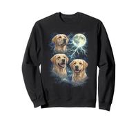 Yellow Labrador Retriever Moon Dog Lover Sudadera