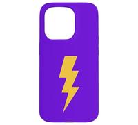 Yellow Lightning Bolt Carcasa para iPhone 15 Pro