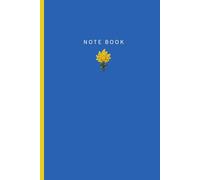 Yellow Mimosa: Flower Oil Painting Notebook: 100 Lined Pages, 6x9 inch, Aesthetic Blue & Yellow Fine Art Journal for Writing and Daily Notes (Floral Oil Painting Collection)