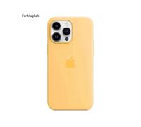 (Yellow, Multicolor) M7o For iPhone 14 Pro Case Compatible with MagSafe Liquid Silicone b9v Phone Back Cover [Induction P