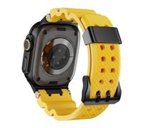 (Yellow, Multicolor) Silicone Strap for Apple Watch Series 10 46mm Ultra 2 Ultra 49mm 9 8 7 45mm SE (2023) SE (2022) SE 6
