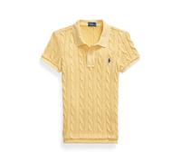 Yellow Polo en punto de ochos M