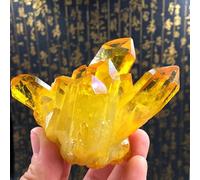 Yellow Quartz Crystal Yellow Crystal Quartz Citrine Cluster Rock Crystal Cluster,400g