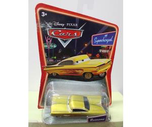 YELLOW RAMONE Disney Pixar Cars Supercargado Die Cast Chevy Impala K4586 NUEVO