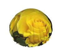 Yellow Roses - Gorro de ducha impermeable de doble capa y gorro de cocina, apto para adultos, niños, hombres y mujeres.