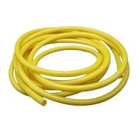 Yellow Silicone Lab Tubing - Anti-Static, Vibration Absorbing, Food Grade Rubber Tube for Industrial Use(10metersx7mmx10mm)