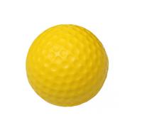 Yellow Single Layer Golfs Practice Ball Durable Lightweight Golfs Ball Gifts for Men Women