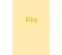Yellow Sorority Notebook for Bigs: Cute and Aesthetic Yellow Notebook Gifts for Greek Life Memories, Sorority Littles, and Initiation Day