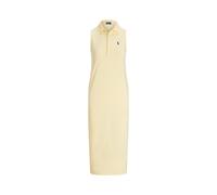 Yellow Vestido polo de algodón elástico XS