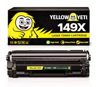 YELLOW YETI 149X W1490X Cartucho de tóner negro con chip, 9500 páginas (ancho de alto rango), reemplazo compatible para W1490X/W1490A 149X/149A, para 4002d/4002dn/4002dw y 4102dw/4102fdw/4102fdw