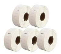 Yellow Yeti 5 Rollos 11352 S0722520 25 x 54mm Etiquetas de dirección compatibles para DYMO LabelWriter 4XL 450 400 330 320 310 Duo/Turbo/Twin Turbo Seiko SLP 450 430 400 200 100 | 500 Etiquetas/Rollo