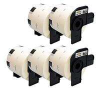 Yellow Yeti 5 Rollos DK-11209 29 x 62mm Etiquetas de dirección compatibles para Brother P-Touch QL-500 QL-570 QL-700 QL-710W QL-720NW QL-800 QL-810W QL-820NWB QL-1100 QL-1110NWB | 800 Etiquetas/Rollo