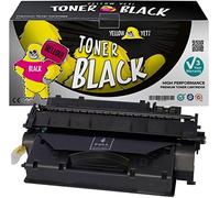 YELLOW YETI CF280X 80X (6900 páginas) Tóner Compatible para HP LaserJet Pro 400 MFP M425dn MFP M425dw M401dn M401dw M401n M401a M401d M401dne [3 años de garantía]