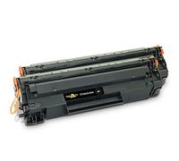 YELLOW YETI CF283A 83A Cartucho de Tóner Compatible para HP LaserJet Pro M201dw M201n MFP M125a MFP M125nw MFP M125rnw MFP M127fn MFP M127fw MFP M225dn MFP M225dw Negro, 2 Pack