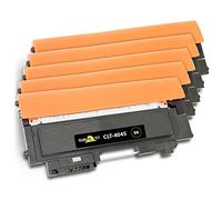 YELLOW YETI CLT P404C / K404S C404S M404S Y404S Cartucho de Tóner Compatible para Samsung Xpress SL-C430 SL-C430W SL-C480 SL-C480FW SL-C480W SL-C480FN Negro Cian Magenta Amarillo, 5 Pack