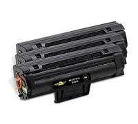 YELLOW YETI MLT-D101S Cartucho de Tóner Compatible para Samsung ML-2160 ML-2161 ML-2162 ML-2165 ML-2165W ML-2168 SCX-3400 SCX-3401 SCX-3405 SCX-3405F SCX-3405FW SCX-3405W Negro, 3 Pack